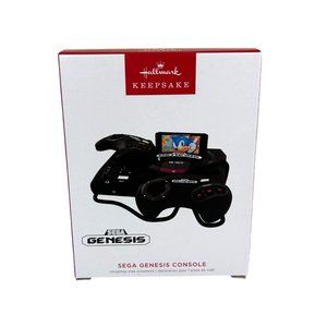 Hallmark Sega Genesis Console Christmas Ornament 2022 NEW Sound, Sonic Hedgehog
